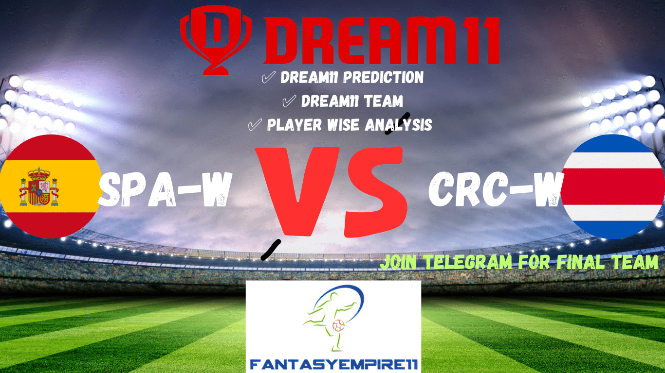 SPA-W VS CRC-W Dream11 Team, Dream11 Prediction