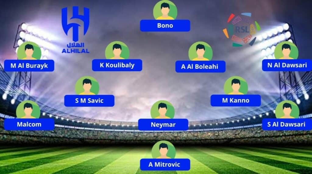 Al Hilal Playing 11 