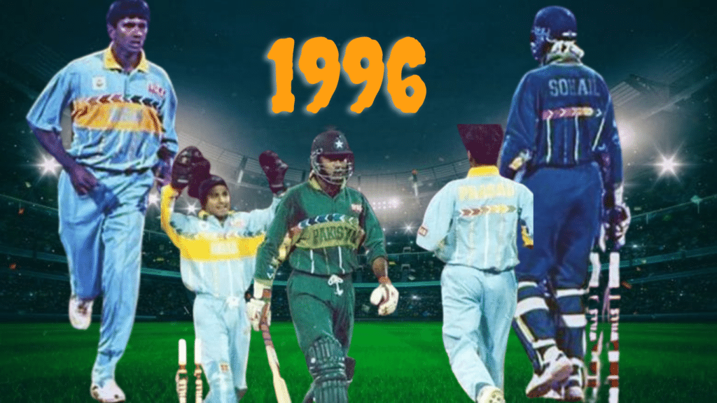 India vs Pakistan 1996 world cup 