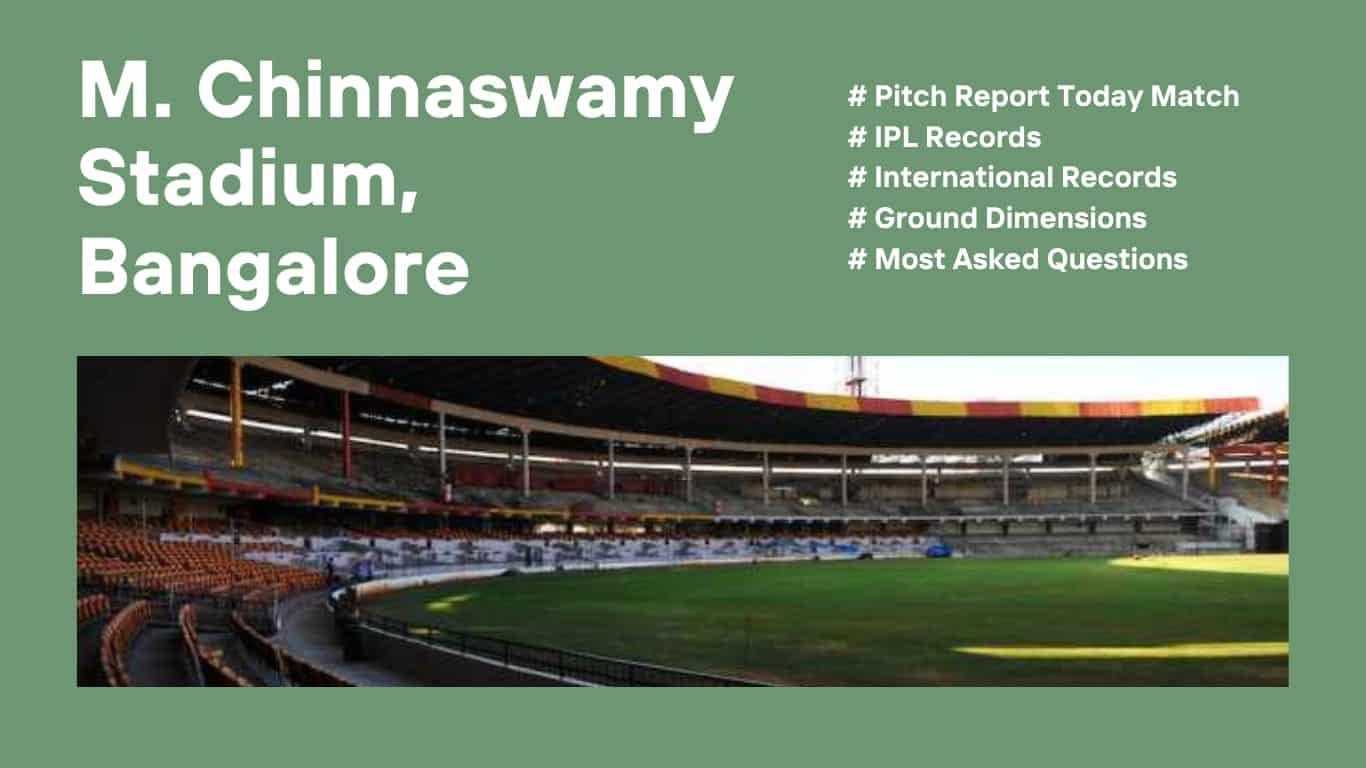 m.chinnaswamy stadium ipl records