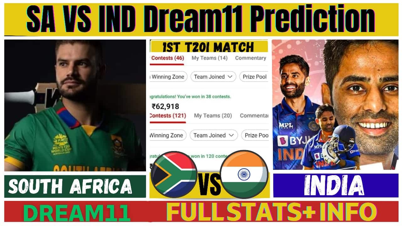 sa vs ind dream11 team, sa vs ind dream11 prediction